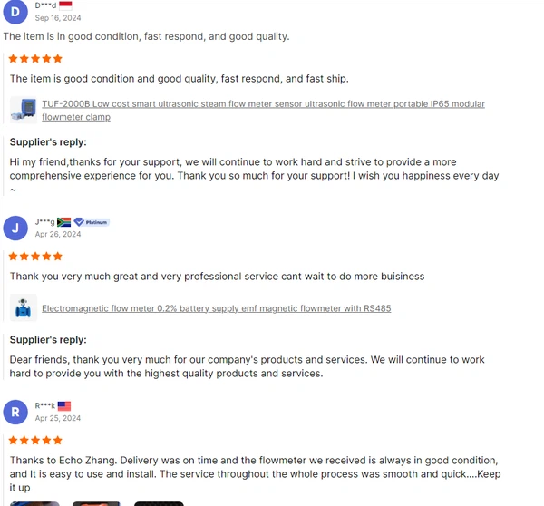 What our customers say about us What our customers say about us